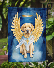 Load image into Gallery viewer, Yellow Chocolate Labrador Retriever My Angel Garden Flag – Memorial or Christmas Dog Angel Decor