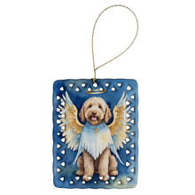 Load image into Gallery viewer, Labradoodle My Angel Porcelain Ornament