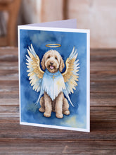 Load image into Gallery viewer, Labradoodle My Angel Greeting Cards - Blank Note Cards – 8-Pack of Artist-Designed Cards with Envelopes