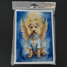 Load image into Gallery viewer, Lakeland Terrier My Angel Greeting Cards - Blank Note Cards – 8-Pack of Artist-Designed Cards with Envelopes