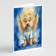 Load image into Gallery viewer, Lakeland Terrier My Angel Greeting Cards - Blank Note Cards – 8-Pack of Artist-Designed Cards with Envelopes