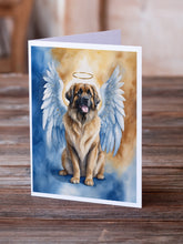 Load image into Gallery viewer, Leonberger My Angel Greeting Cards - Blank Note Cards – 8-Pack of Artist-Designed Cards with Envelopes
