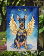 Load image into Gallery viewer, Manchester Terrier My Angel Garden Flag – Memorial or Christmas Dog Angel Decor