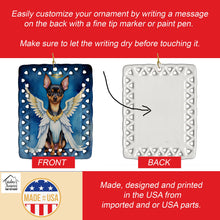 Load image into Gallery viewer, Miniature Pinscher My Angel Porcelain Ornament