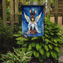 Load image into Gallery viewer, Miniature Pinscher My Angel Garden Flag – Memorial or Christmas Dog Angel Decor