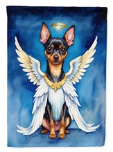 Load image into Gallery viewer, Miniature Pinscher My Angel Garden Flag – Memorial or Christmas Dog Angel Decor