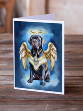 Load image into Gallery viewer, Neapolitan Mastiff My Angel Greeting Cards - Blank Note Cards – 8-Pack of Artist-Designed Cards with Envelopes