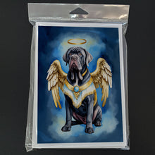 Load image into Gallery viewer, Neapolitan Mastiff My Angel Greeting Cards - Blank Note Cards – 8-Pack of Artist-Designed Cards with Envelopes
