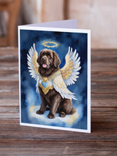 Load image into Gallery viewer, Newfoundland My Angel Greeting Cards - Blank Note Cards – 8-Pack of Artist-Designed Cards with Envelopes