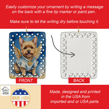 Load image into Gallery viewer, Norwich Terrier My Angel Porcelain Ornament