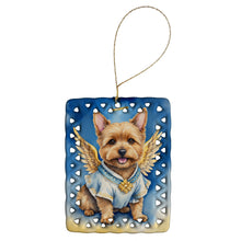 Load image into Gallery viewer, Norwich Terrier My Angel Porcelain Ornament