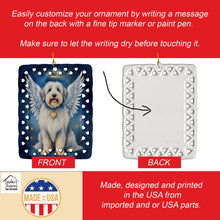 Load image into Gallery viewer, Old English Sheepdog My Angel Porcelain Ornament