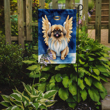 Load image into Gallery viewer, Pekingese My Angel Garden Flag – Memorial or Christmas Dog Angel Decor