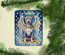 Load image into Gallery viewer, Pit Bull Terrier My Angel Porcelain Ornament