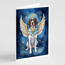Load image into Gallery viewer, Pointer My Angel Greeting Cards - Blank Note Cards – 8-Pack of Artist-Designed Cards with Envelopes