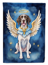 Load image into Gallery viewer, Pointer My Angel Garden Flag – Memorial or Christmas Dog Angel Decor