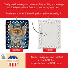 Load image into Gallery viewer, Pomeranian My Angel Porcelain Ornament