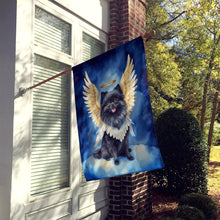 Load image into Gallery viewer, Black Pomeranian My Angel House Flag