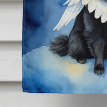 Load image into Gallery viewer, Black Pomeranian My Angel House Flag
