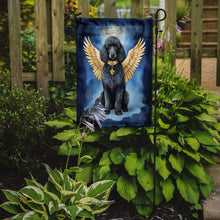 Load image into Gallery viewer, Black Poodle My Angel Garden Flag – Memorial or Christmas Dog Angel Decor