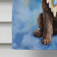 Load image into Gallery viewer, Chocolate Poodle My Angel House Flag