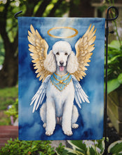 Load image into Gallery viewer, White Poodle My Angel Garden Flag – Memorial or Christmas Dog Angel Decor