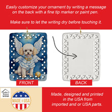 Load image into Gallery viewer, Poodle My Angel Porcelain Ornament