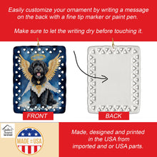 Load image into Gallery viewer, Portuguese Water Dog My Angel Porcelain Ornament