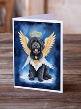 Load image into Gallery viewer, Portuguese Water Dog My Angel Greeting Cards - Blank Note Cards – 8-Pack of Artist-Designed Cards with Envelopes