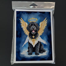 Load image into Gallery viewer, Portuguese Water Dog My Angel Greeting Cards - Blank Note Cards – 8-Pack of Artist-Designed Cards with Envelopes