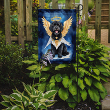 Load image into Gallery viewer, Portuguese Water Dog My Angel Garden Flag – Memorial or Christmas Dog Angel Decor
