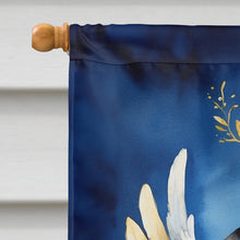 Load image into Gallery viewer, Black Pug My Angel House Flag
