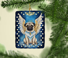 Load image into Gallery viewer, Pug My Angel Porcelain Ornament