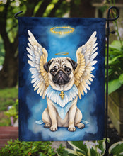 Load image into Gallery viewer, Pug My Angel Garden Flag – Memorial or Christmas Dog Angel Decor