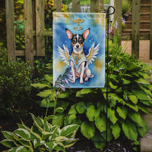 Load image into Gallery viewer, Rat Terrier My Angel Garden Flag – Memorial or Christmas Dog Angel Decor