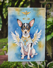 Load image into Gallery viewer, Rat Terrier My Angel Garden Flag – Memorial or Christmas Dog Angel Decor