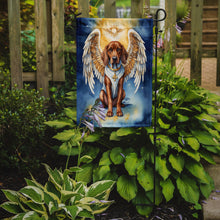 Load image into Gallery viewer, Redbone Coonhound My Angel Garden Flag – Memorial or Christmas Dog Angel Decor