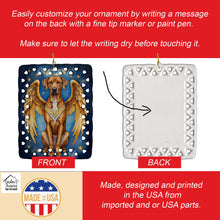 Load image into Gallery viewer, Rhodesian Ridgeback My Angel Porcelain Ornament