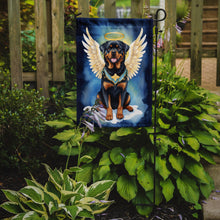 Load image into Gallery viewer, Rottweiler My Angel Garden Flag – Memorial or Christmas Dog Angel Decor