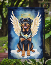 Load image into Gallery viewer, Rottweiler My Angel Garden Flag – Memorial or Christmas Dog Angel Decor