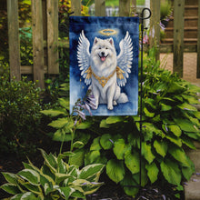 Load image into Gallery viewer, Samoyed My Angel Garden Flag – Memorial or Christmas Dog Angel Decor