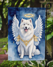 Load image into Gallery viewer, Samoyed My Angel Garden Flag – Memorial or Christmas Dog Angel Decor