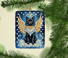 Load image into Gallery viewer, Schipperke My Angel Porcelain Ornament