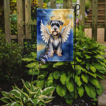 Load image into Gallery viewer, Schnauzer My Angel Garden Flag – Memorial or Christmas Dog Angel Decor