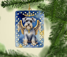 Load image into Gallery viewer, Schnauzer My Angel Porcelain Ornament
