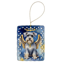 Load image into Gallery viewer, Schnauzer My Angel Porcelain Ornament