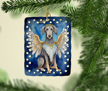Load image into Gallery viewer, Scottish Deerhound My Angel Porcelain Ornament