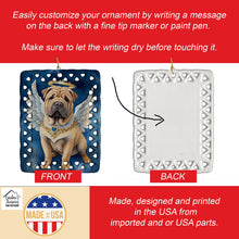 Load image into Gallery viewer, Shar Pei My Angel Porcelain Ornament