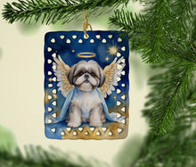 Load image into Gallery viewer, Shih Tzu My Angel Porcelain Ornament