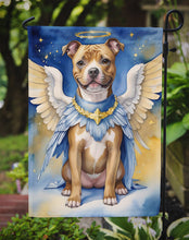 Load image into Gallery viewer, Staffordshire Bull Terrier My Angel Garden Flag – Memorial or Christmas Dog Angel Decor